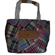 Liz Claiborne Purse Handbag Madras Toting Essentials