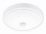 Good Earth Lighting GLC2415-WH-ESI 15-Inch Ceiling Ecolight with Motion Sensor White