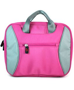 Sacoche de transport à double ton pour Apple MacBook 13.3 pouces (33,78 cm) et ordinateurs portable: Samsung Q330-js01fr, Dell Vostro V130, Asus Bamboo U33JC, Asus P31JG, Asus U30Jc, Asus UL30Vt, Sony Vaio VPC Z11, Toshiba R700, Toshiba Satellite T230 de 13 pouces (33,02 cm) (Magenta)