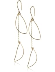 By Boe "Falling Leaves Drop Earrings " 14k Gold Filled