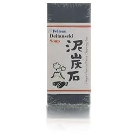 Nippon Kodo Pelican Deitanseki Soap Clay & Charcoal Facial Cleansing Bar Facial Soaps