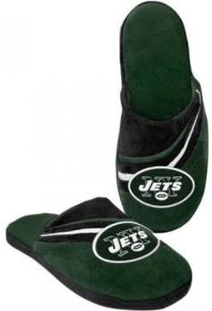 New York Jets Official NFL Medium Slippers by Forever Collectibles