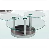 IMAGE OF Dustin Cocktail Table in Silver