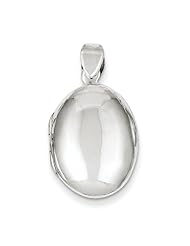 Sterling Silver Plain Locket