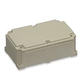 オーム電機 防水型中継ボックス ジョイントボックス JB-WL220BJ (ベージュ)