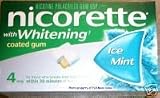 Nicorette Gum, 4mg, Ice Mint, Intense White Icey Coating, Double Bonus pack w/ 210 pieces instead of 160!