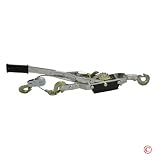 Neiko Super-Duty 5-Ton Comealong Power Puller - 3 Hooks - 2 Gears