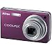 Nikon Coolpix S550 Digital Camera, 10.0 Megapixel - Magenta - Refurbished by Nikon U.S.A.
