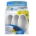 Ped Egg Pedegg + 3 Replacement Blades Combo + BONUS Miracle Foot Repair