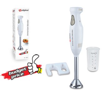 Alpina SF-3913 Powerful 180-Watt Immersion Hand Blender for 220/240 Volt Countries (Not for USA)