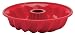 blinQ 10 Inch Silicone Round Ring Cake Berry Red