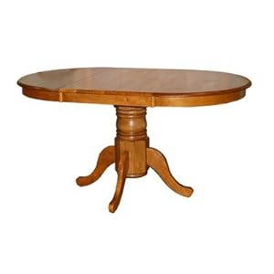 Tms Furniture 69407oak Farmhouse Dining Table