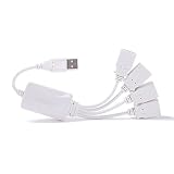 Smart USB 2.0 Hi-Speed 4 Port Hub for Laptop Notebook PC