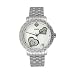 GUESS Women's Swarovski Crystal Heart Dial Watch