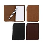 Cross Autocross Leather Jotter Brown