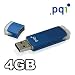 PQI 4GB U339 Cool Drive USB2.0 Flash Memory Pen Drive: BB18-4031R0111 / BB03-4031-0111 (Retail)
