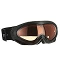 adultes xqmax de ski / snowboard lunettes - noir (protection UV 100%)