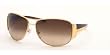 PRADA SPR75G 5AK-6S1 GOLD AVIATOR SUNGLASSES