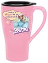 Barbie Pink Reuseable Commuter Travel Mug Coffee NEW