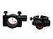 TMS® Aluminum 10mm Mirror Clamp on Mount Adapter 7/8