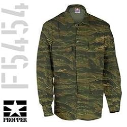 Asian Tiger Camo Cotton Ripstop BDU Coat