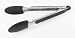 Messermeister 9-Inch Silicone Coated Locking Tong, Black
