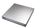 Slim USB Laufwerk Geh&auml;use Silber SATA extern