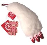 Gloomy Bear Bloody White Plush Keychain Straps