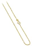 10 KT Yellow Gold Baby Singapore 10k Chain Necklace
