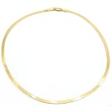 14k Gold Flex Herringbone Necklace Jewelry 3.5mm 20