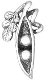 Peas in a Pod Sterling Silver Charm