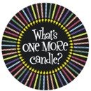 One More Candle Paper Lunch Plates