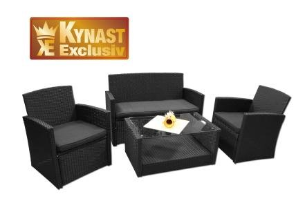 Lounge Garnitur 4-tlg KYNAST Poly