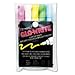 Glo-Write Dry-Erase Markers, 5 Assorted Colors/Set QRT5090