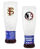 Florida State Seminoles Crystal Pilsner Glass