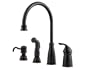 Price Pfister 026-4CBY Avalon Single-Handle Kitchen Faucet, Tuscan Bronze