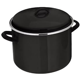 Judge Induction Black - 24cm Stockpot 7.8L