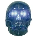 Soundlab White Skull Strobe
