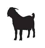 Boer Goat Animals Car Truck Vehicle Bumper Helmet Decal Sticker Wall Art Laptop Design Skin Stickers