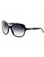 Madonna Dolce & Gabbana Sunglasses DG4107 Shiny Black Shades by Dolce & Gabbana