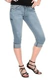 Blue Antique Capris