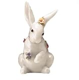 Lladro Sitting Bunny with Flowers 6100