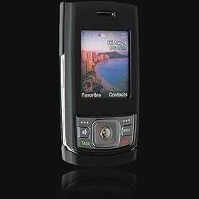 SAMSUNG M520 Sprint Solid BLACK Hard Plastic Snap-On Protective Faceplate Carrying Case + Removable Belt Clip ...Plus FREE Neck Strap / Lanyard!!!