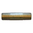 Interstate Pneumatics FA414LN 1/4 Inch NPT Hex Male Nipple - 2 Inch Extension