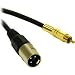 Electronics : 12ft PRO-AUDIO CABLE XLR MALE to RCA MALE
