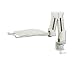 Rubbermaid-Height-Selectable Monitor Extension Arm, Clamp Mount, 70-lb. Capacity, Platinum (RUB06403) Category: Monitor Arms Image
