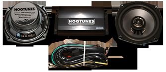 HOG Tunes 9022amp Kit- Amp and Speaker Kit Hybrid 98-09