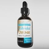 HARMONIC INNERPRIZES COLLOIDAL DEFENSE. COLLOIDAL SILVER WITH COLLOIDAL GOLD. 59ml Dropper Bottle