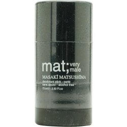 MAT VERY MALE by Masaki Matsushima DEODORANT STICK ALCOHOL FREE 2.5 OZ for MEN