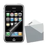 ClearTouch Crystal Scratch Resistant Screen Guard Protector LCD Shield With Lint Cleaning Cloth for Apple Iphone PDA Manufactured By Ikross